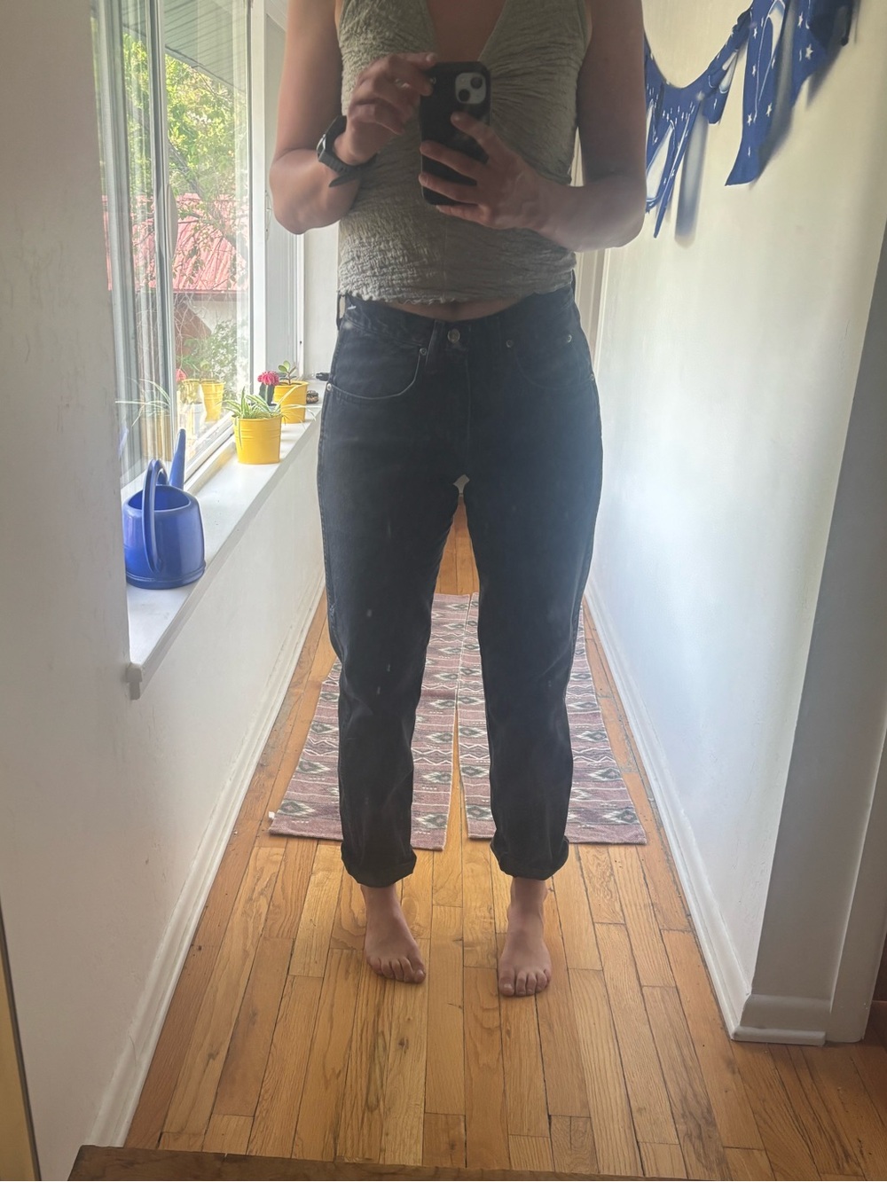 29x32 black wrangler Jeans